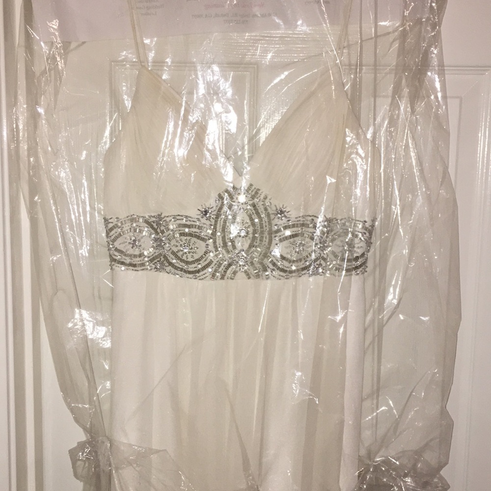 White prom/ formal dress